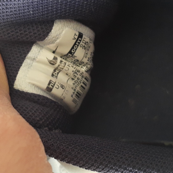 Nike Fitsole Excellerate Silver/Grey and Purple Running Shoes - Picture 7 of 7